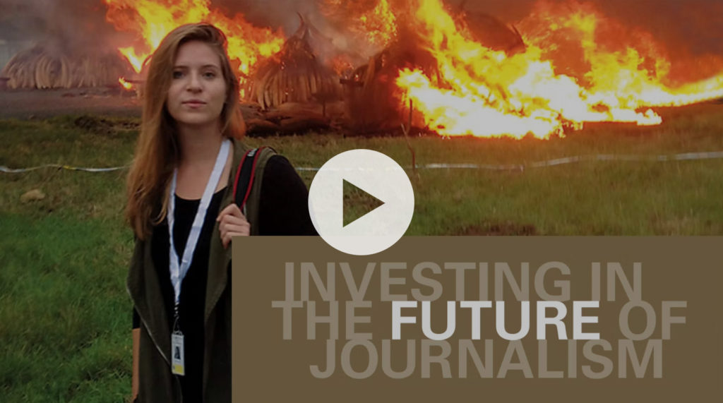 video play button Livingston Award winning journalist